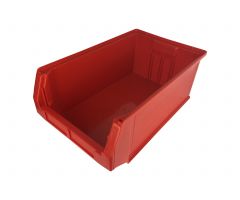 Red Open Front Container 18L X 16.5W X 11H