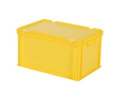Yellow Open Front Container 18L X 16.5W X 11H