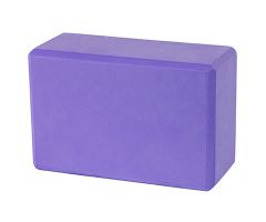 CanDo yoga block, purple
