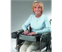 Lap Top 4" Thick Cushion w/Cutouts for Full-Arm Wheelchairs