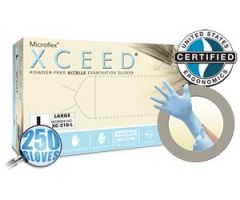 Ansell Microflex Xceed Powder-Free Nitrile Exam Gloves
