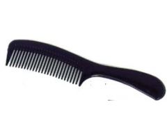 Comb Dawn Mist 8-1/2 Inch Black Plastic