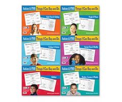 Autism & PDD Things I Can Say and Do: 6-Book Set