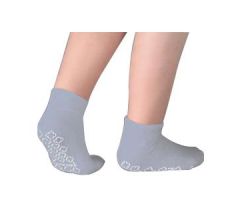 Single Tread Patient Safety Footwear XL, Grey, Interior Terrycloth