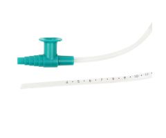 Single Suction Catheter - Graduated w/ Control Valve, 14 Fr, Adult, 50/cs