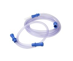 Suction Connection Tubing w/ Male Connector, Non-Conductive,, 3/16" x 12' Tube, 20/cs