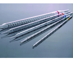 25ml Serological Pipette with 7.0ml negative graduation, 2/10 ml graduations, Sterile, 20 per bulk bag, 200/pk, 800/cs