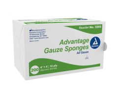 Advantage Surgical Sponges, 4" x 4" 12 Ply