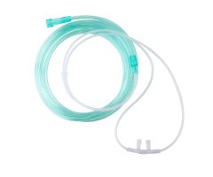 Nasal Oxygen Cannula Cushion Tip w/ Ultra Soft Ear Foam w/ 2, Adult/Standard Connector, 25/cs