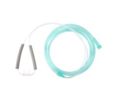 Nasal Oxygen Cannula Cushion Tip w/ Ultra Soft Ear Foam w/ 7, Adult/Standard Connector, 50/cs