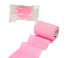 Sensi Wrap, Self-Adherent Wrap - Latex Free, 3" X 5 yds Pink