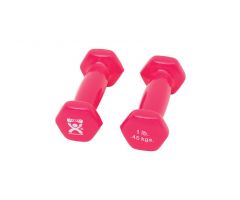 1 lb. Dumbbell, Pink, Pair