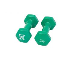 3 lb. Dumbbells, Green, Pair