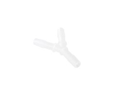 Oxygen Tubing Y Adaptor, 10/50cs