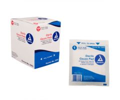 Gauze Pad - Sterile 1's, 3" x 3" 12 Ply