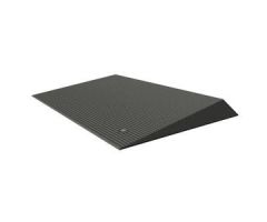 Wheelchair Angled Entry Mat, 36" x 25" x 2.5" Usable Size