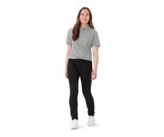 Women's Performance Short-Sleeve Polo Shirt, Gray, Size 3XL