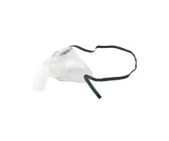 Tracheostomy Mask w/ Swivel Tubing Connector, Accepts 22 mm, Pediatric/One Side Snap, 50/cs