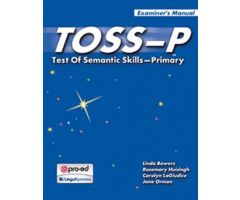 TOSS-P: Test Of Semantic Skills Primary