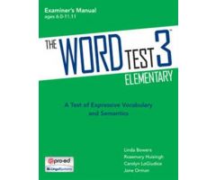 The WORD Test 3 Elementary