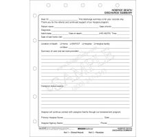 Hospice Discharge Summary Form