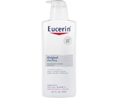 Hand and Body Moisturizer Eucerin Original  Pump Bottle Unscented Lotion
