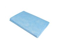 Disposable Blue Non-Woven Blanket, 44" x 84"
