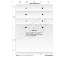 Care Coordination Note Mount Sheet