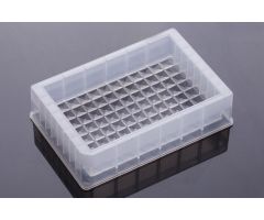 Reservoir microplates without caps, single well, 384 troughs, low profile 31.4mm height, 195ml, non-Sterile, 10/pk, 50/cs