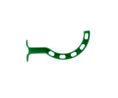 Oral Airways (Berman Type), 80 mm, Adult Small, Green, 24/bx