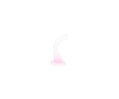 Disposable Guedel Airway, 40 mm, Newborn, Pink, 10/bx