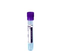 Sample tube, EDTA K3E, 4 ml, cap violet, (Lx): 75 x 12 mm, with paper label