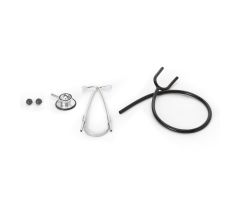 STETHOSCOPE, DUAL HEAD BLK