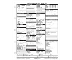 Resident Status and Care Plan