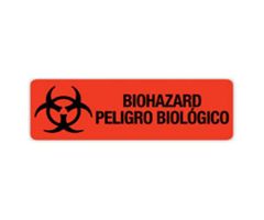 Label Biohazard Red Fluorescnt3Wx1H 500/Rl
