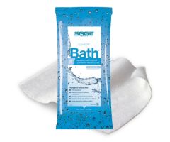 Rinse-Free Bath Wipe Comfort Bath  Soft Pack Water / Glycerin / Aloe / Vitamin E Unscented 8 Count