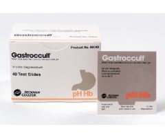 Rapid Test Kit Gastroccult Antacid Prophylaxis Monitor Gastric Occult Blood and pH Test Gastric Aspirate / Vomitus Sample 40 Tests, 369828CS