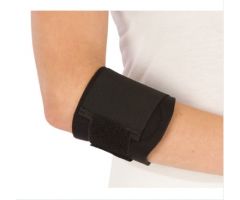 Elbow Support PROCARE Medium Contact Closure Tennis Left or Right Elbow  Circumference Black
