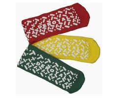 Patient Slippers Cotton / Nylon Yellow Plus Size Reusable 24Pr/Ca