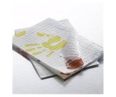 Towel Patient Tiny Tracks 13.5 in x 18 in Tiny Tracks 2 Ply Tissue / Poly 500/Ca