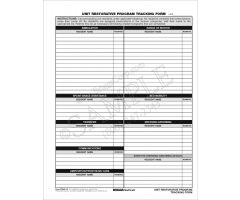 Unit Restorative Program Tracking Form