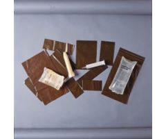 Pharmacy Bag RD Plastics 12 X 12 Inch Amber Zip Closure
