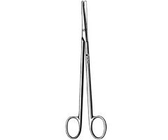 Dissecting Scissors Sklarlite Metzenbaum 7 Inch Length OR Grade Stainless Steel Finger Ring Handle Blunt Tip / Blunt Tip