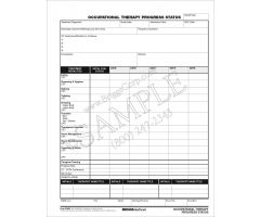 Occupational Therapy Progress Status Form