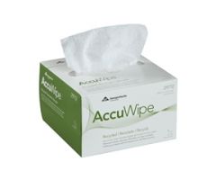 Delicate Task Wipe AccuWipe  Recycled Light Duty White NonSterile 1 Ply Tissue 4-1/2 X 8-1/4 Inch Disposable