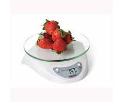 Taylor 3831WH Glass Digital Kitchen Scale