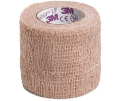 Cohesive Bandage Three M Coban LF  Standard Compression Self adherent Closure Tan NonSterile 388423
