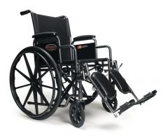 W/C Advantage Lx 16X16 Dsk Elr E&J - Nylon Upholstery 300Lb