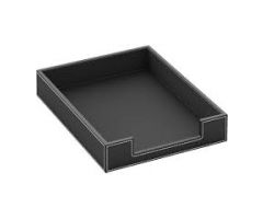 Pet Black Paper Tray Label 8.5L X 2.5W