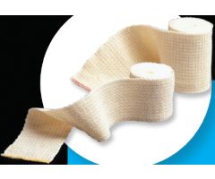 Elastic Bandage Honeycomb Standard Compression Double Hook and Loop Closure Beige Sterile
